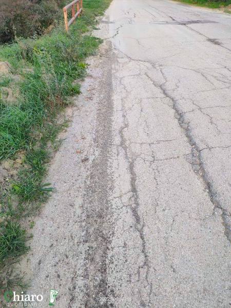 Provinciali disastrate a Gissi