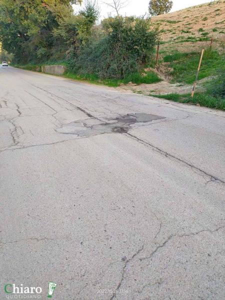 Provinciali disastrate a Gissi