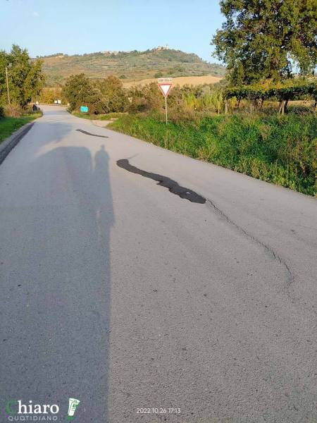 Provinciali disastrate a Gissi