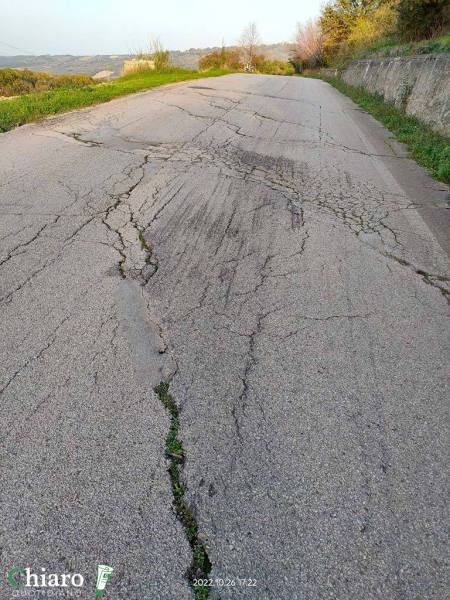 Provinciali disastrate a Gissi