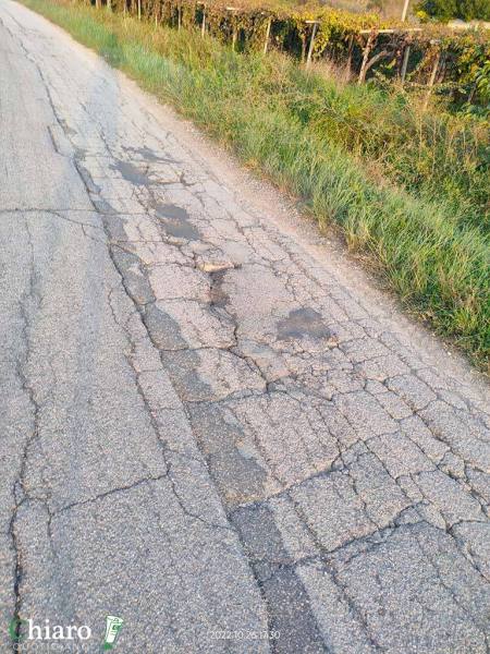 Provinciali disastrate a Gissi