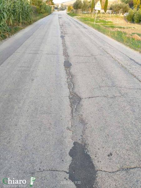 Provinciali disastrate a Gissi