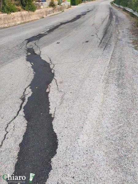 Provinciali disastrate a Gissi