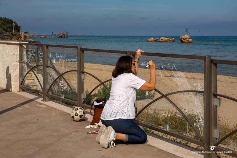 Le vetrate di Vasto Marina "prendono vita"