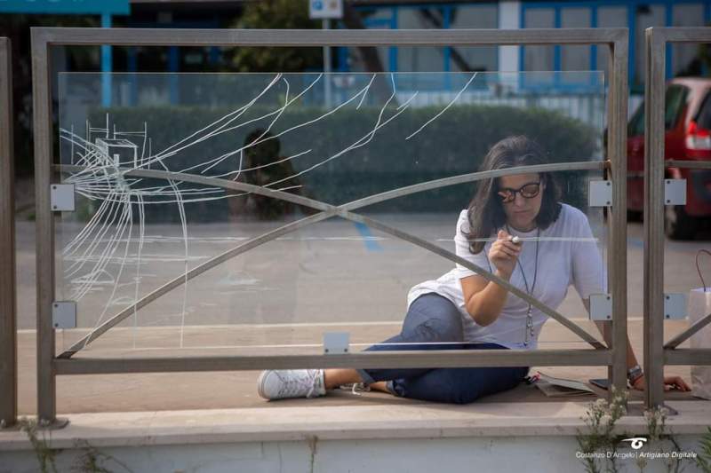 Le vetrate di Vasto Marina "prendono vita"