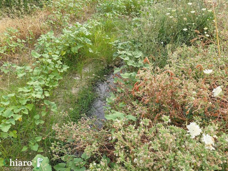 Fogna rotta a Lentella