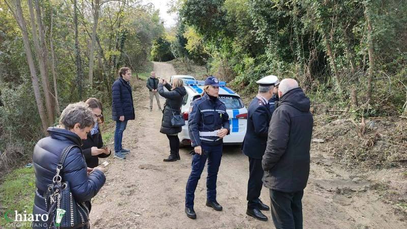 Sgomberi in località Canale