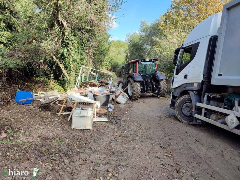 Sgomberi in località Canale