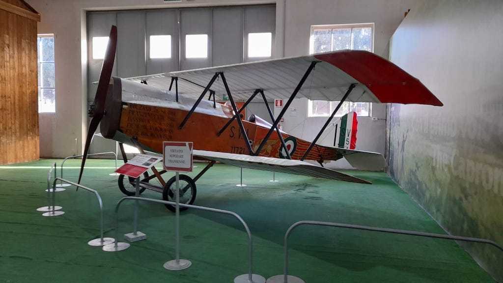 Lo SVA del professor Angelucci donato al museo aeronautico