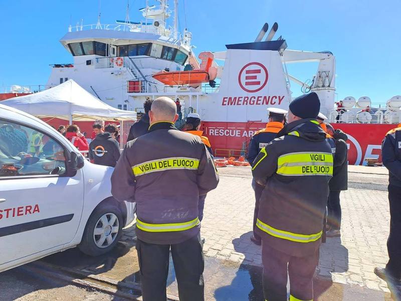 Nave Emergency a Ortona