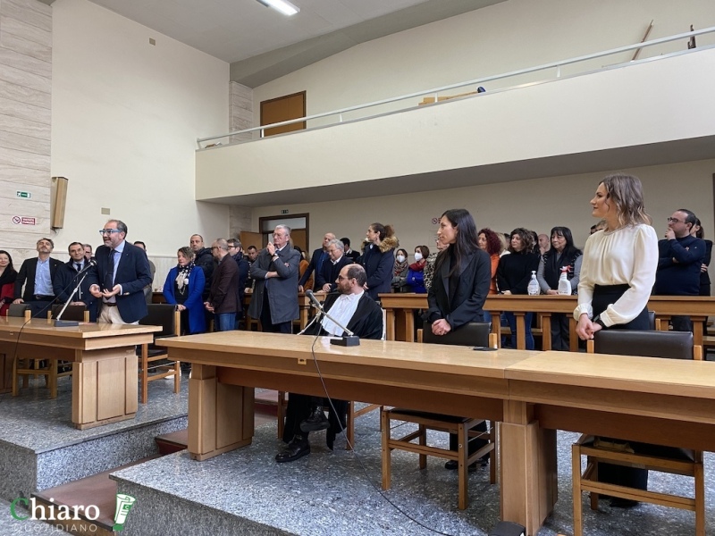 Nuovi magistrati al tribunale di Vasto