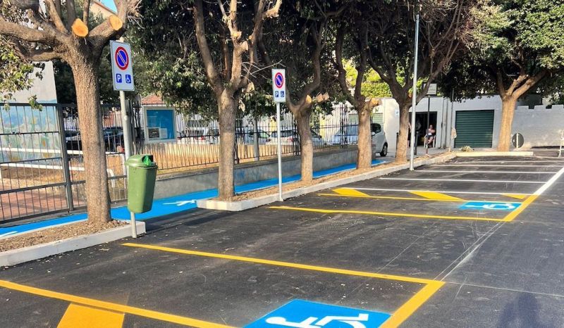 Nuovi parcheggi in piazza Artese