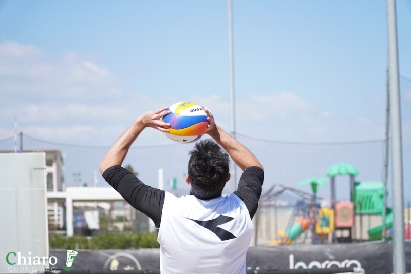 Pescara - Gli azzurri del beach volley in allenamento