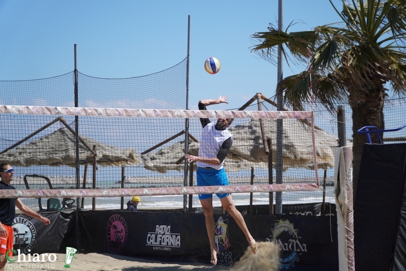 Pescara - Gli azzurri del beach volley in allenamento