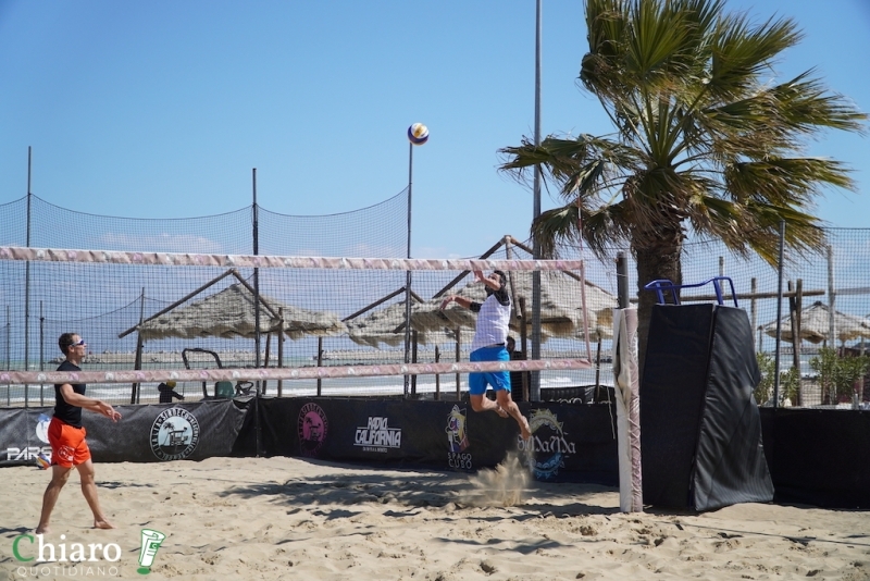 Pescara - Gli azzurri del beach volley in allenamento