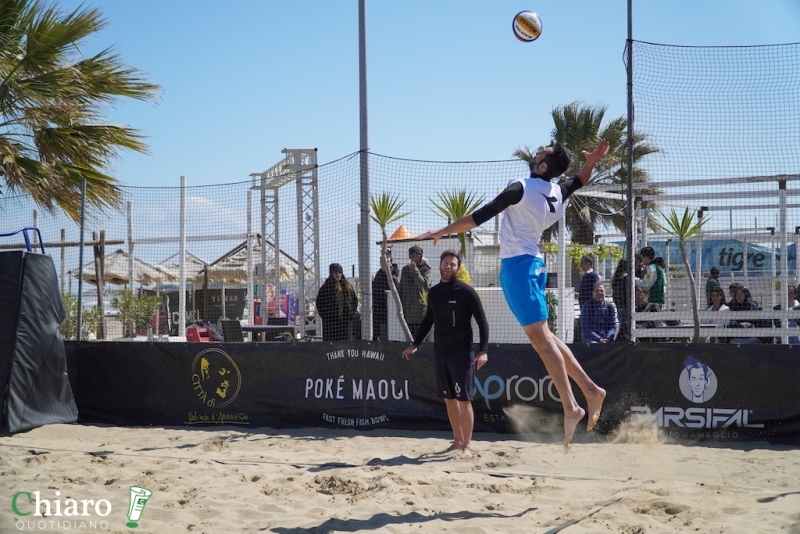 Pescara - Gli azzurri del beach volley in allenamento