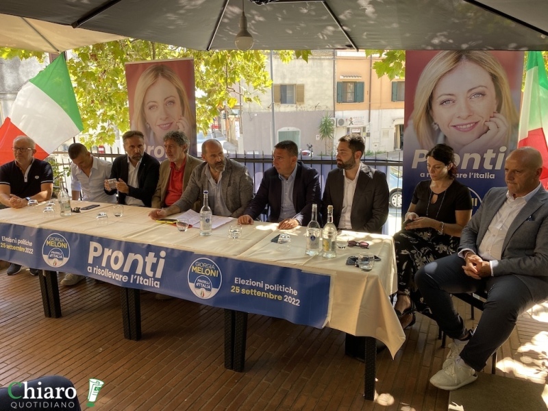 Presentazione candidati Fratelli d'Italia