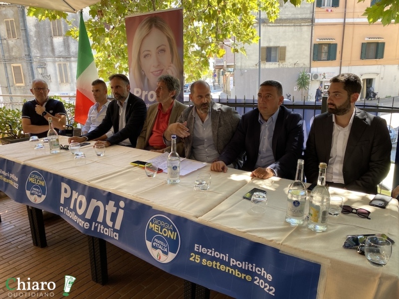 Presentazione candidati Fratelli d'Italia