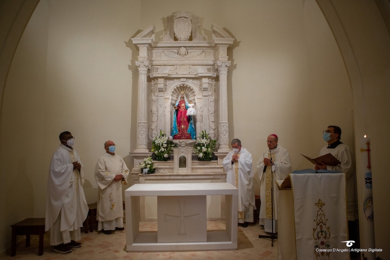 La riapertura della chiesa di Santa Maria di Pennaluce