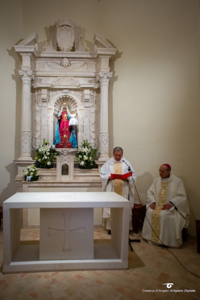 La riapertura della chiesa di Santa Maria di Pennaluce