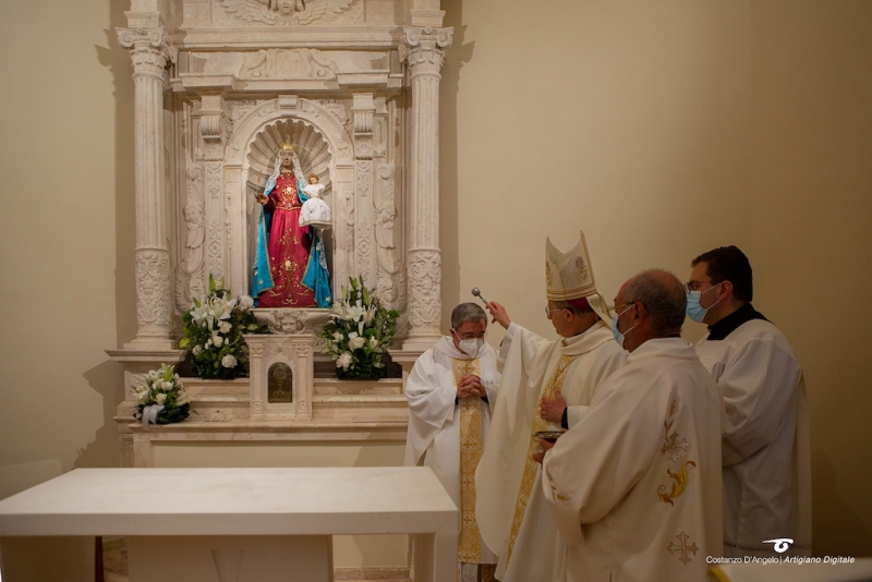 La riapertura della chiesa di Santa Maria di Pennaluce