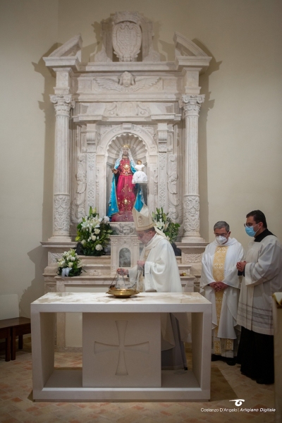 La riapertura della chiesa di Santa Maria di Pennaluce