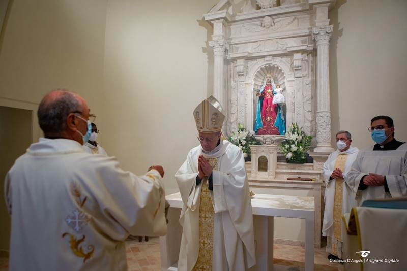 La riapertura della chiesa di Santa Maria di Pennaluce