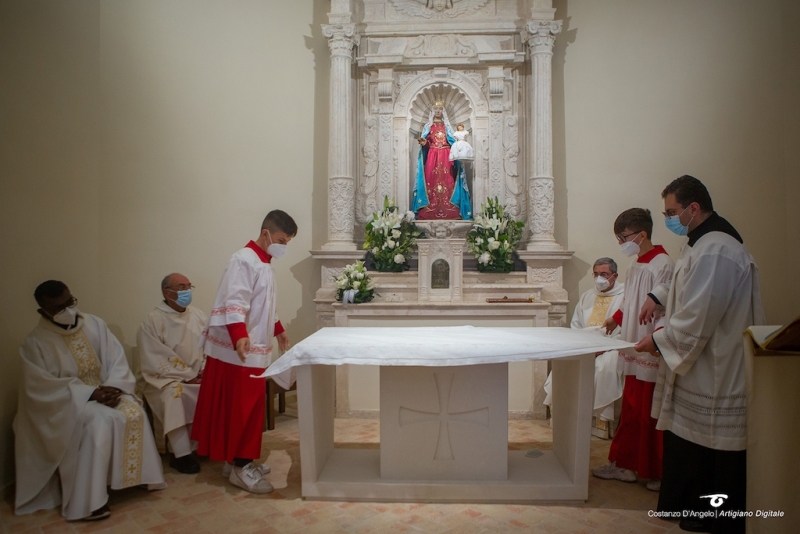 La riapertura della chiesa di Santa Maria di Pennaluce