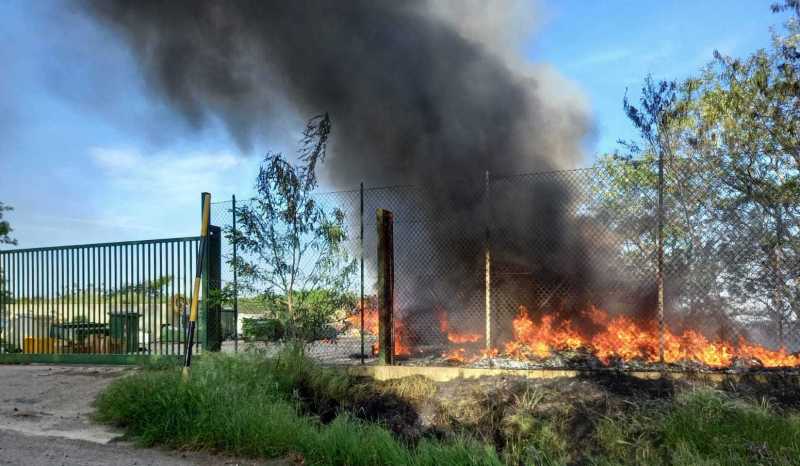 Castelguidone - Rifiuti a fuoco