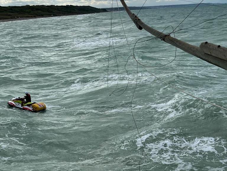 Salvataggio a Punta Aderci