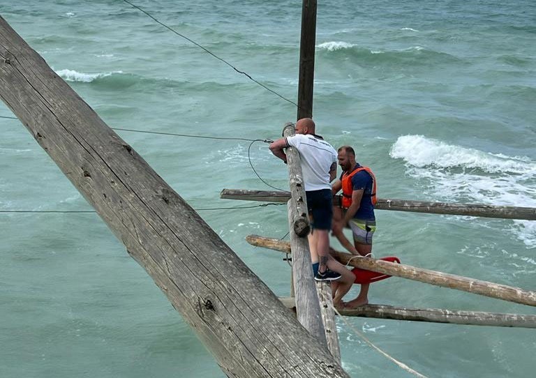 Salvataggio a Punta Aderci