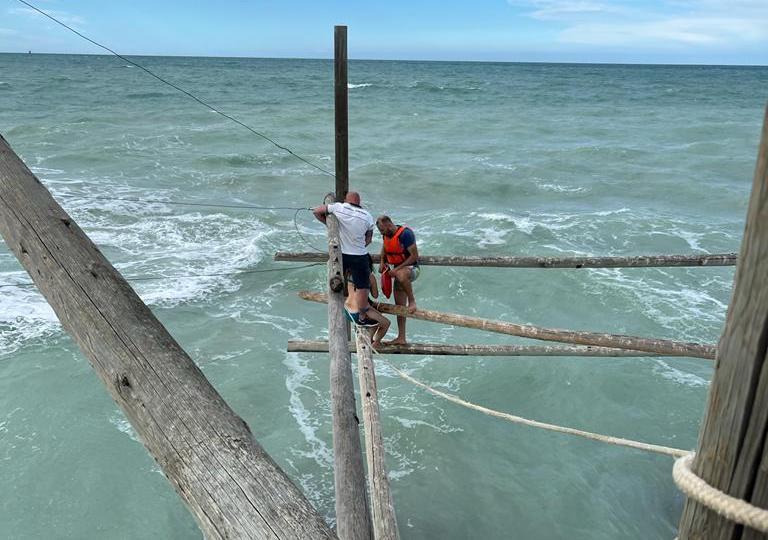 Salvataggio a Punta Aderci