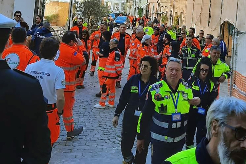 Senigallia ringrazia la protezione civile