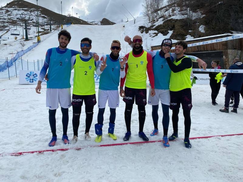 Snow volley a Prato Nevoso