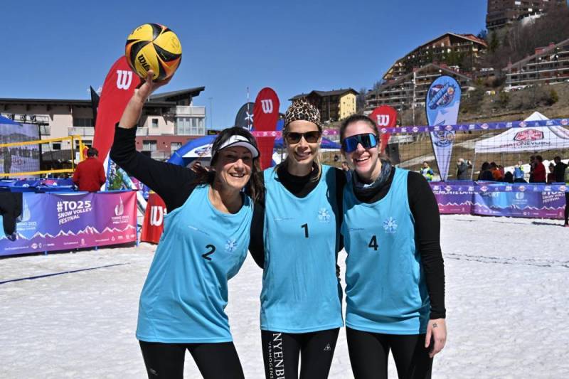 Snow volley a Prato Nevoso
