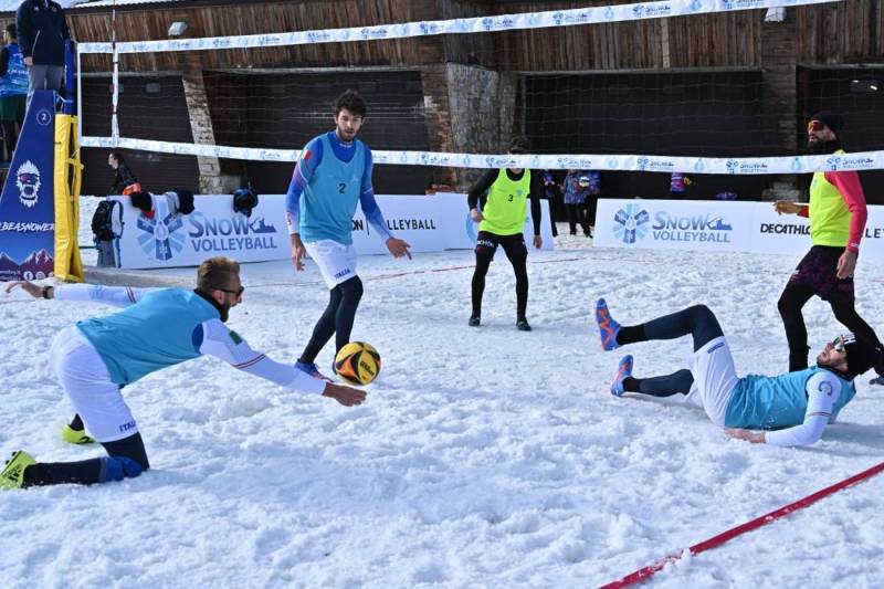 Snow volley a Prato Nevoso