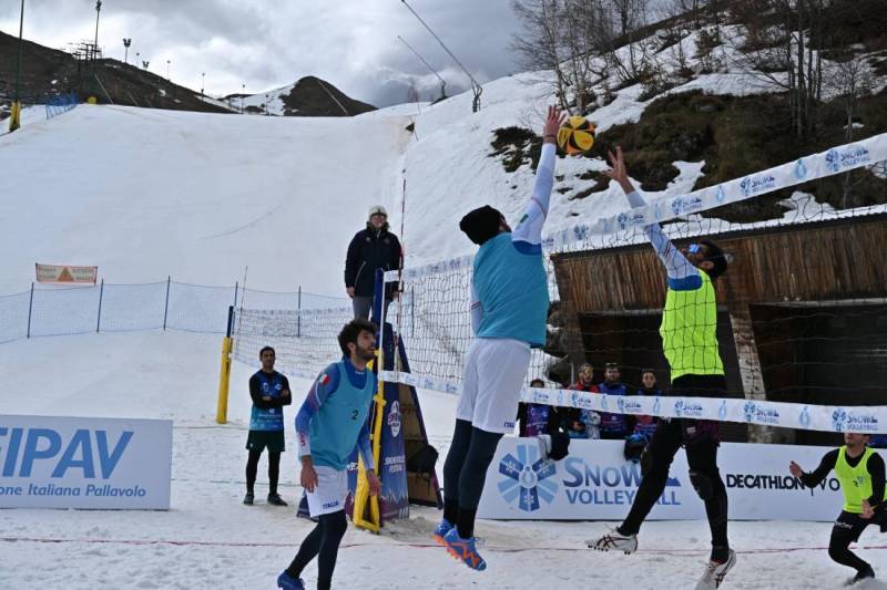 Snow volley a Prato Nevoso