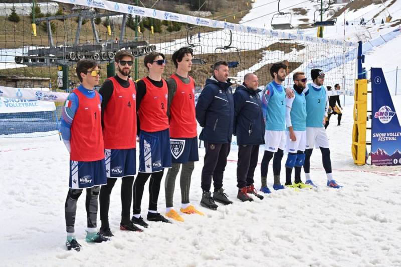 Snow volley a Prato Nevoso
