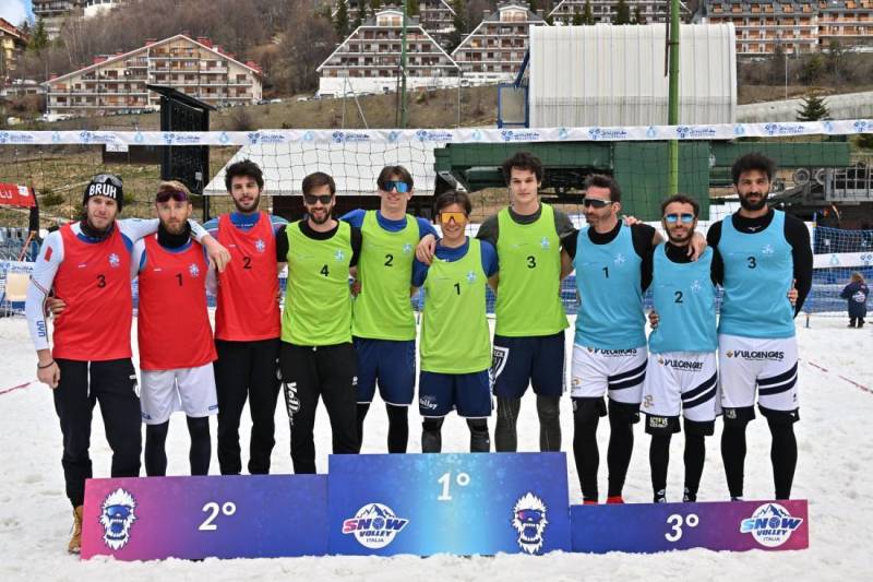 Snow volley a Prato Nevoso
