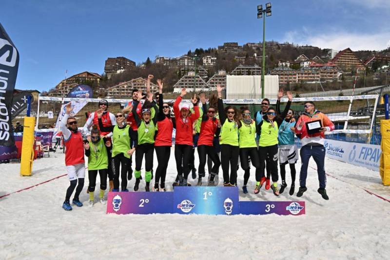 Snow volley a Prato Nevoso