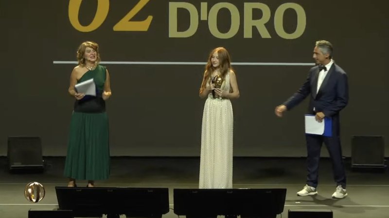 Sofia Fiore vince il Globo d'Oro