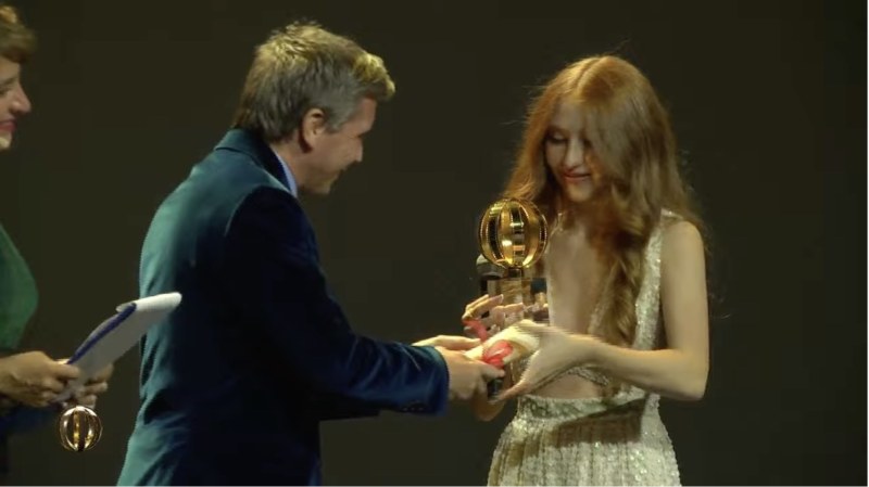 Sofia Fiore vince il Globo d'Oro