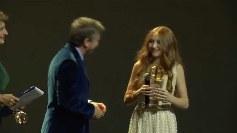 Sofia Fiore vince il Globo d'Oro