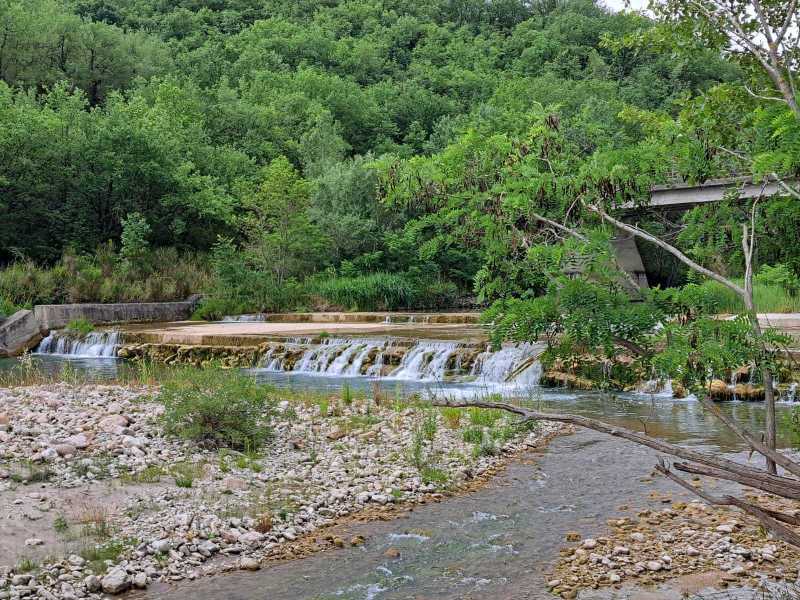 Un chilometro a monte di San Giovanni Lipioni
