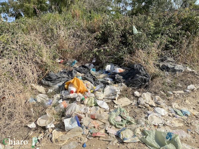 Discarica abusiva tra via San Rocco e via del Porto