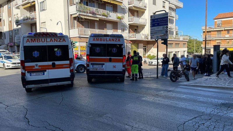 Incidente a Vasto, due feriti