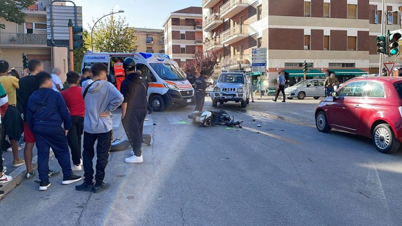 Incidente a Vasto, due feriti