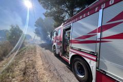 Vasto, incendio in contrada Selvotta - 24 giugno 2026