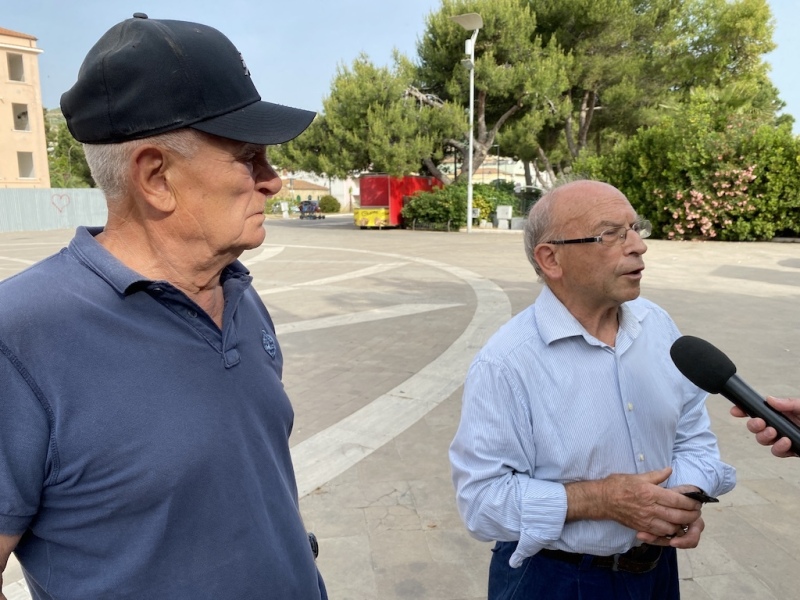 Vasto Marina - La protesta dei commercianti