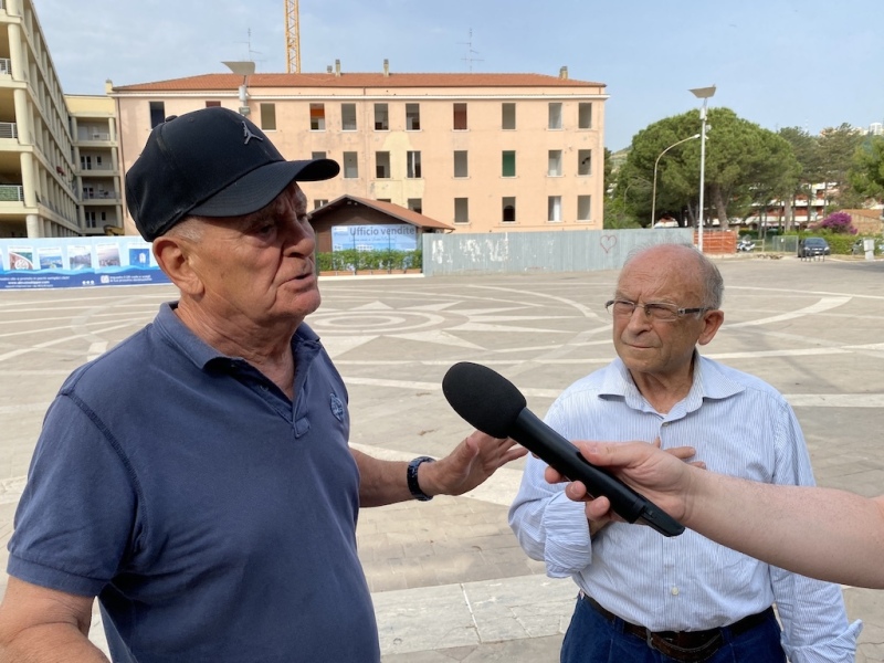 Vasto Marina - La protesta dei commercianti